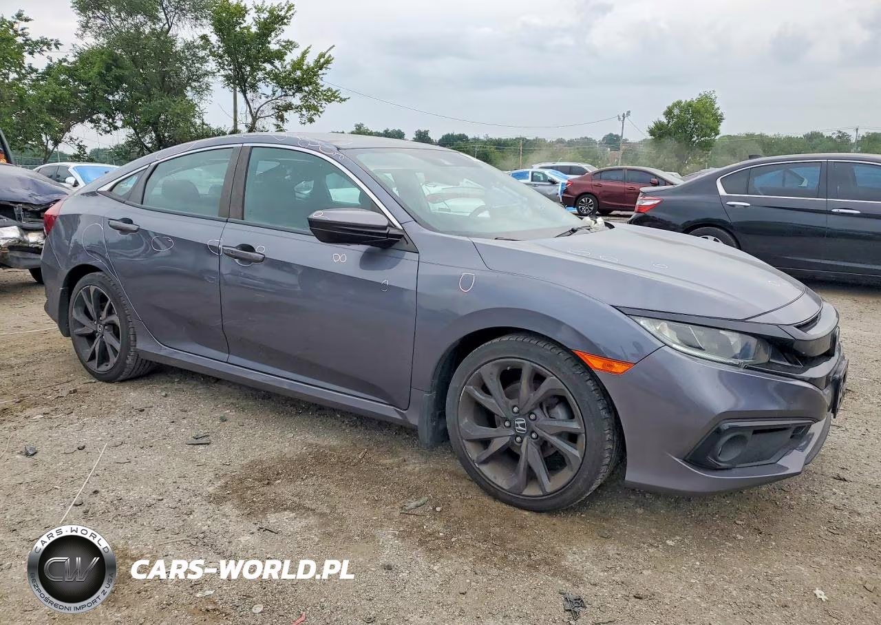 2020 Honda Civic Sport VIN:2HGFC2F84LH566352 - 4