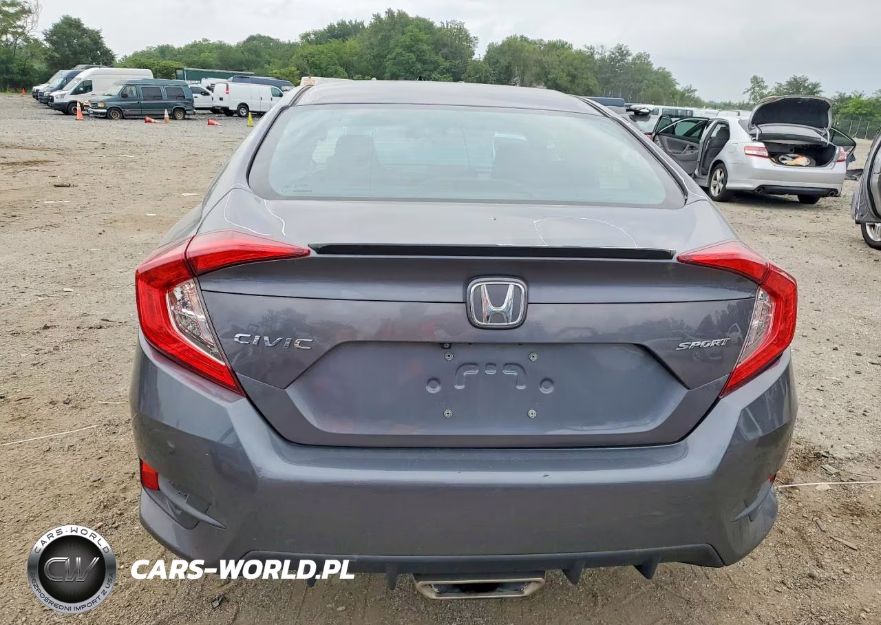 2020 Honda Civic Sport VIN:2HGFC2F84LH566352 - 6