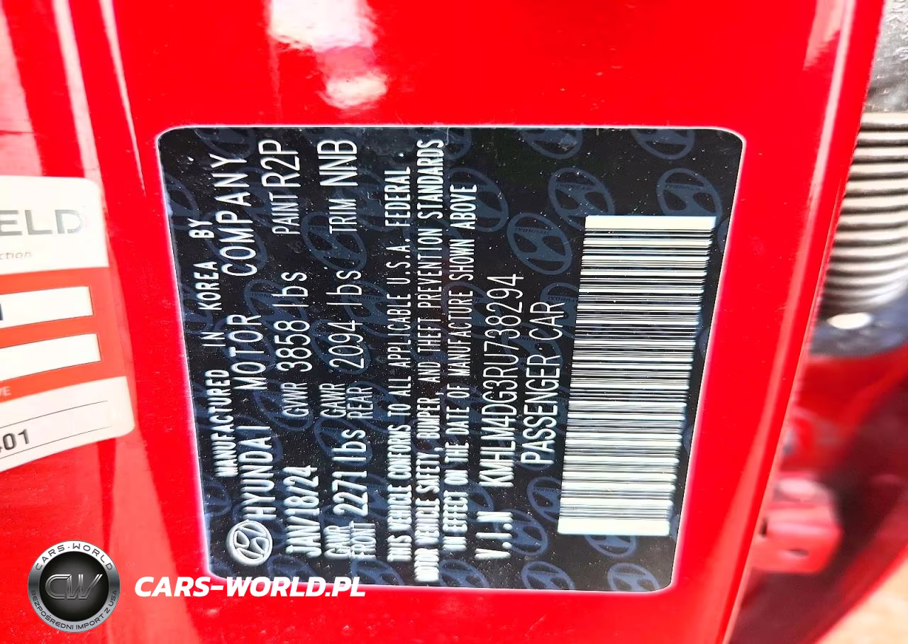 2024 Hyundai Elantra Sel VIN:KMHLM4DG3RU738294 - 13