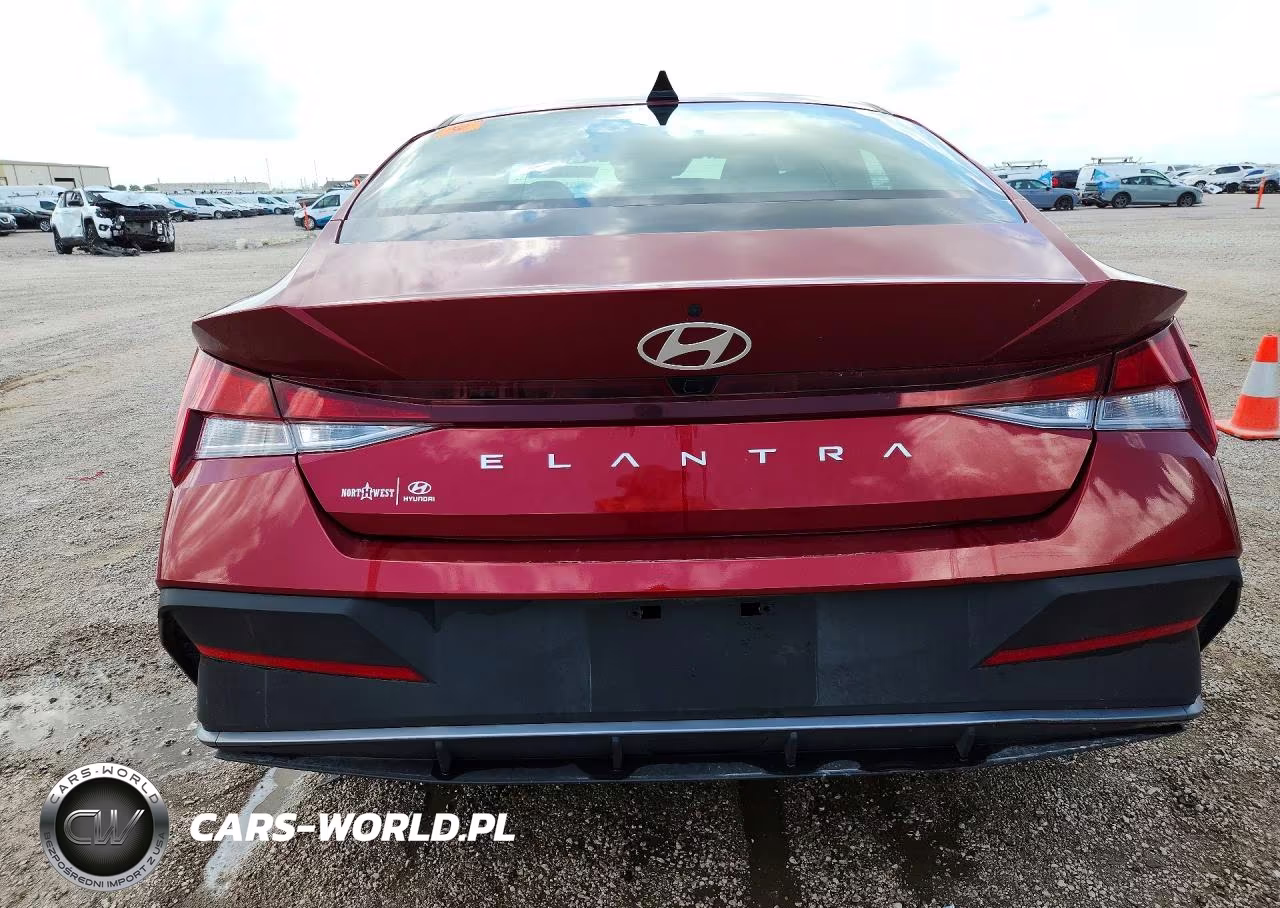 2024 Hyundai Elantra Sel VIN:KMHLM4DG3RU738294 - 6