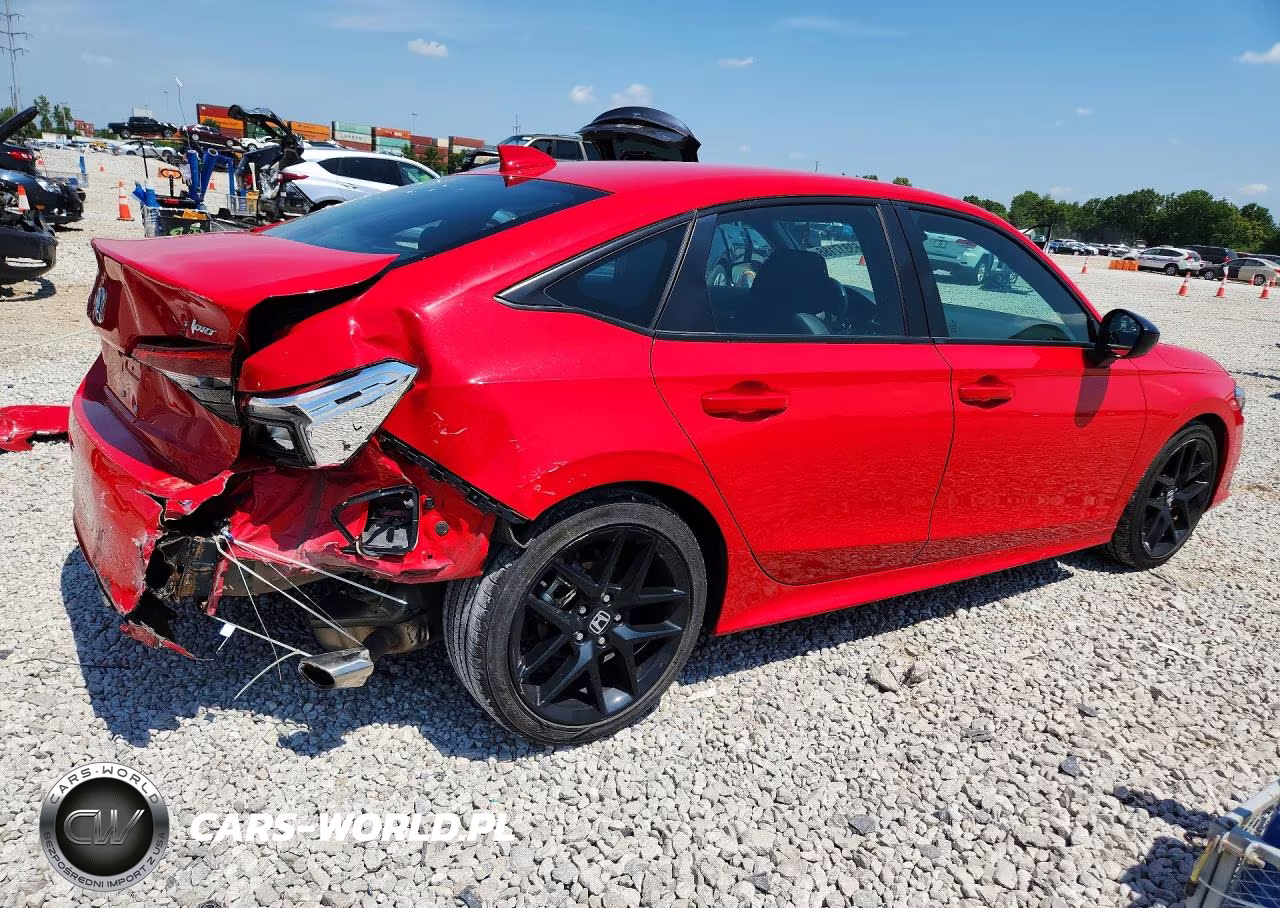 2023 Honda Civic Sport VIN:2HGFE2F54PH509638 - 3