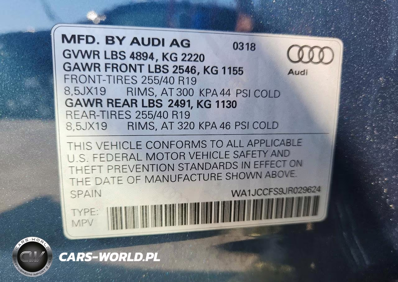 2018 Audi Q3 Premium Plus VIN:WA1JCCFS9JR029624 - 13