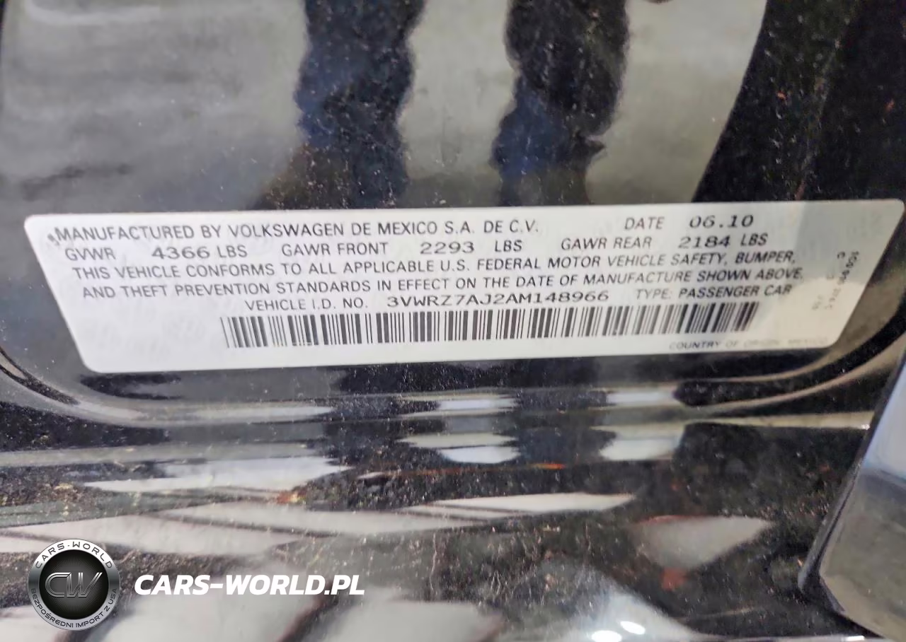 2010 Volkswagen Jetta Se VIN:3VWRZ7AJ2AM148966 - 12