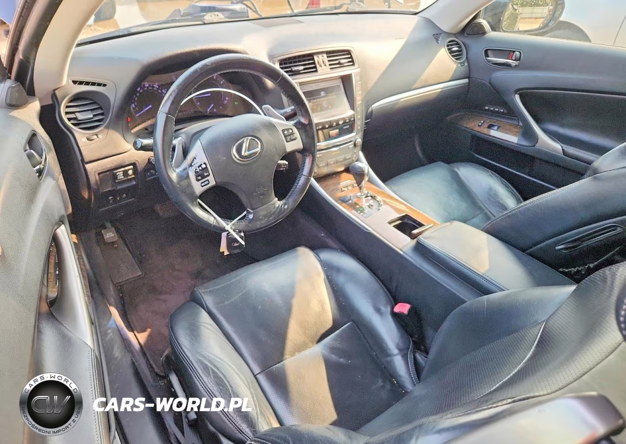 2012 Lexus Is 250C Base VIN:JTHFF2C21C2526193 - 8