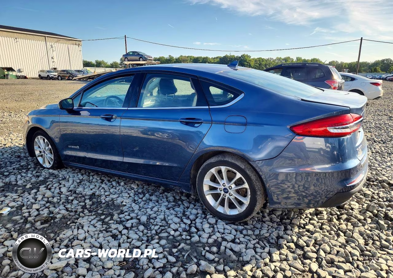 2019 Ford Fusion Se VIN:3FA6P0LUXKR104878 - 2