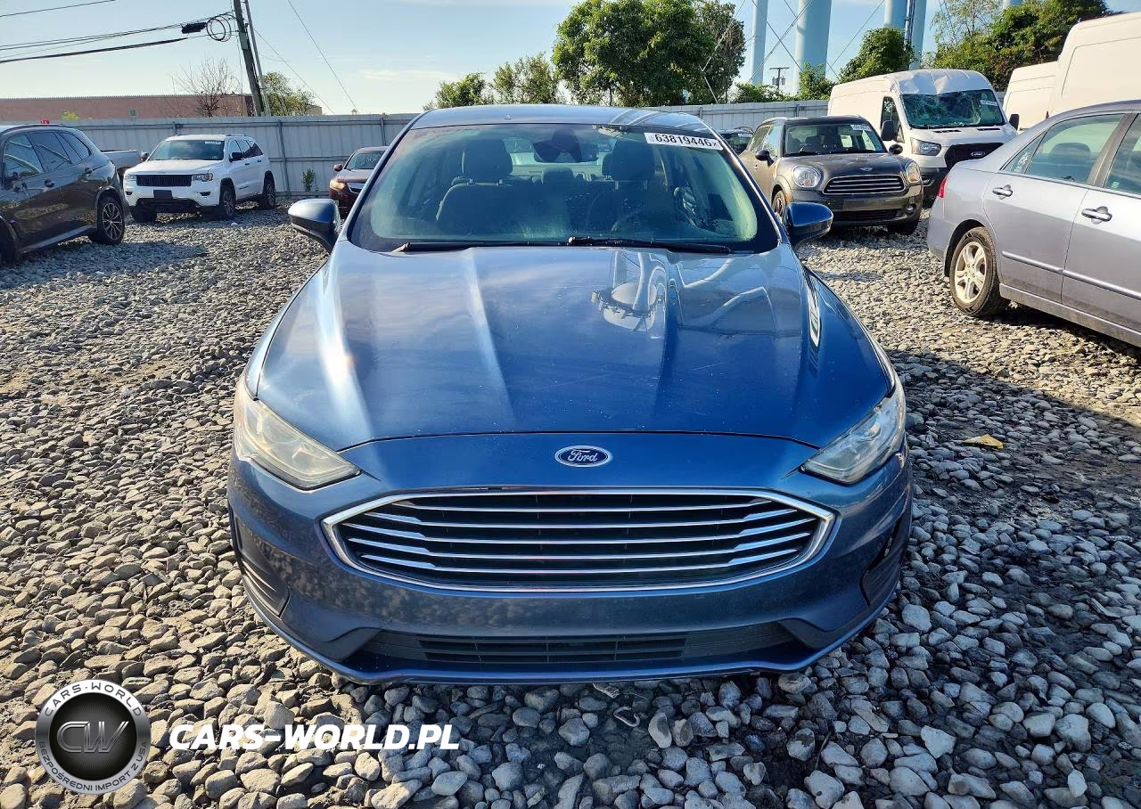 2019 Ford Fusion Se VIN:3FA6P0LUXKR104878 - 5