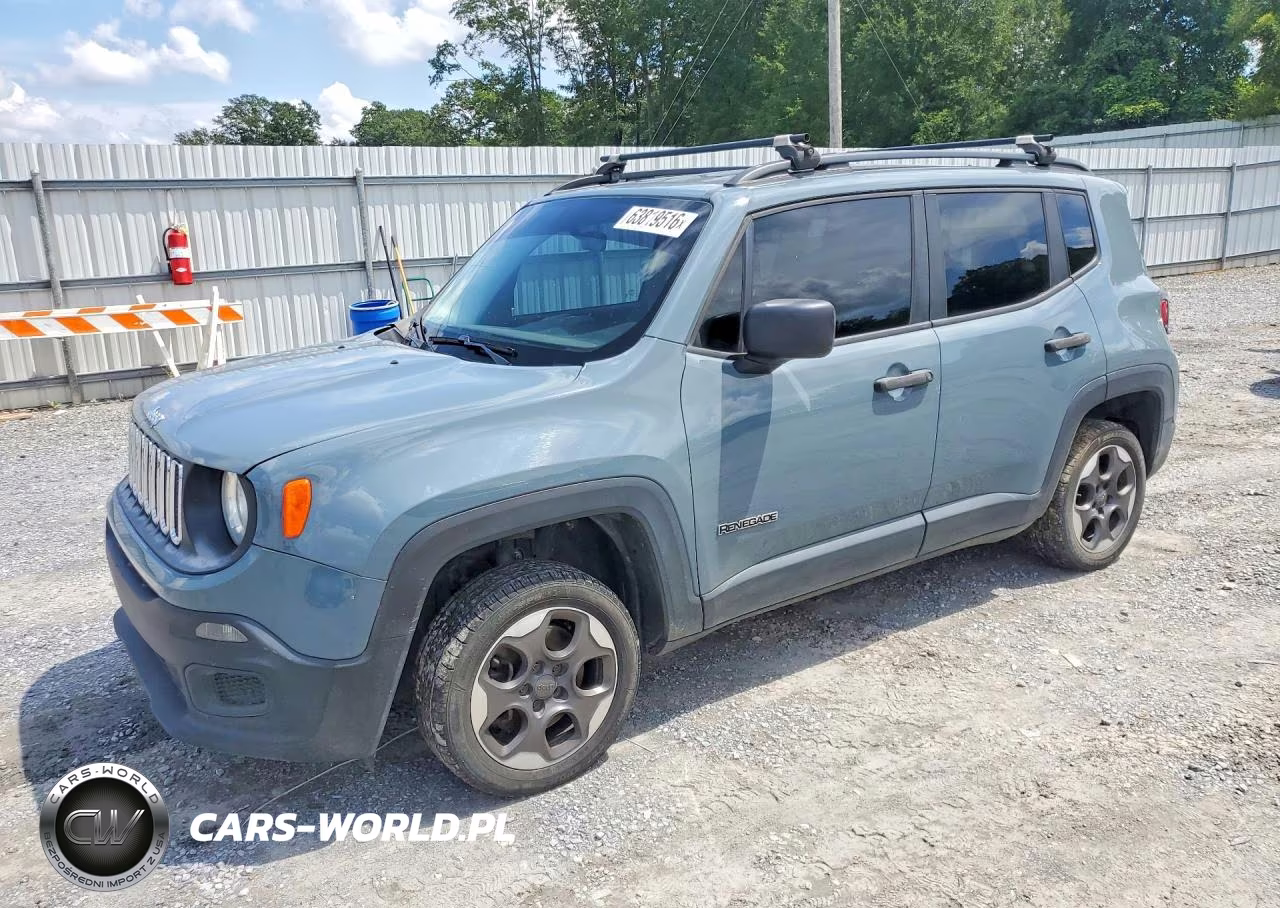 2017 Jeep Renegade Sport VIN:ZACCJBAB6HPG21593 - 1