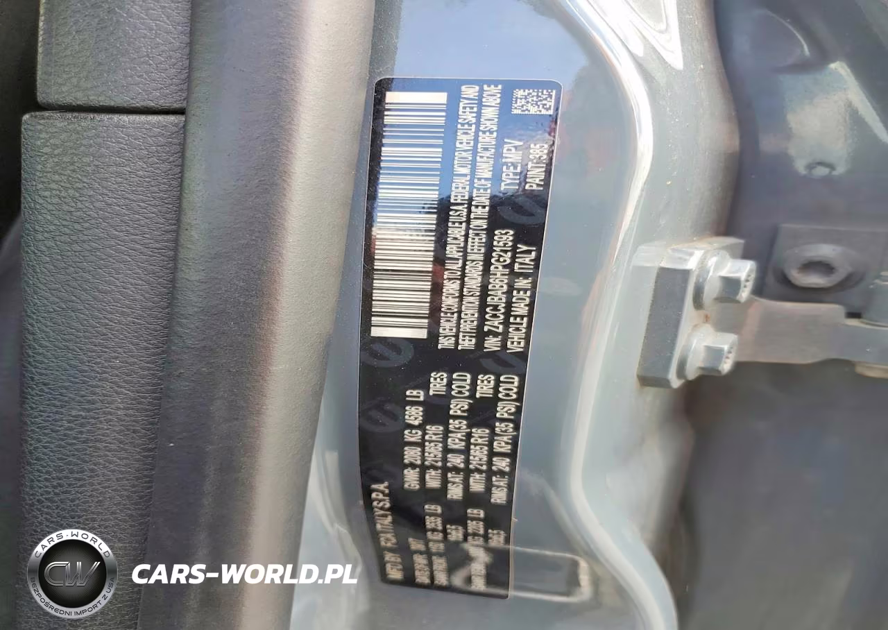 2017 Jeep Renegade Sport VIN:ZACCJBAB6HPG21593 - 13