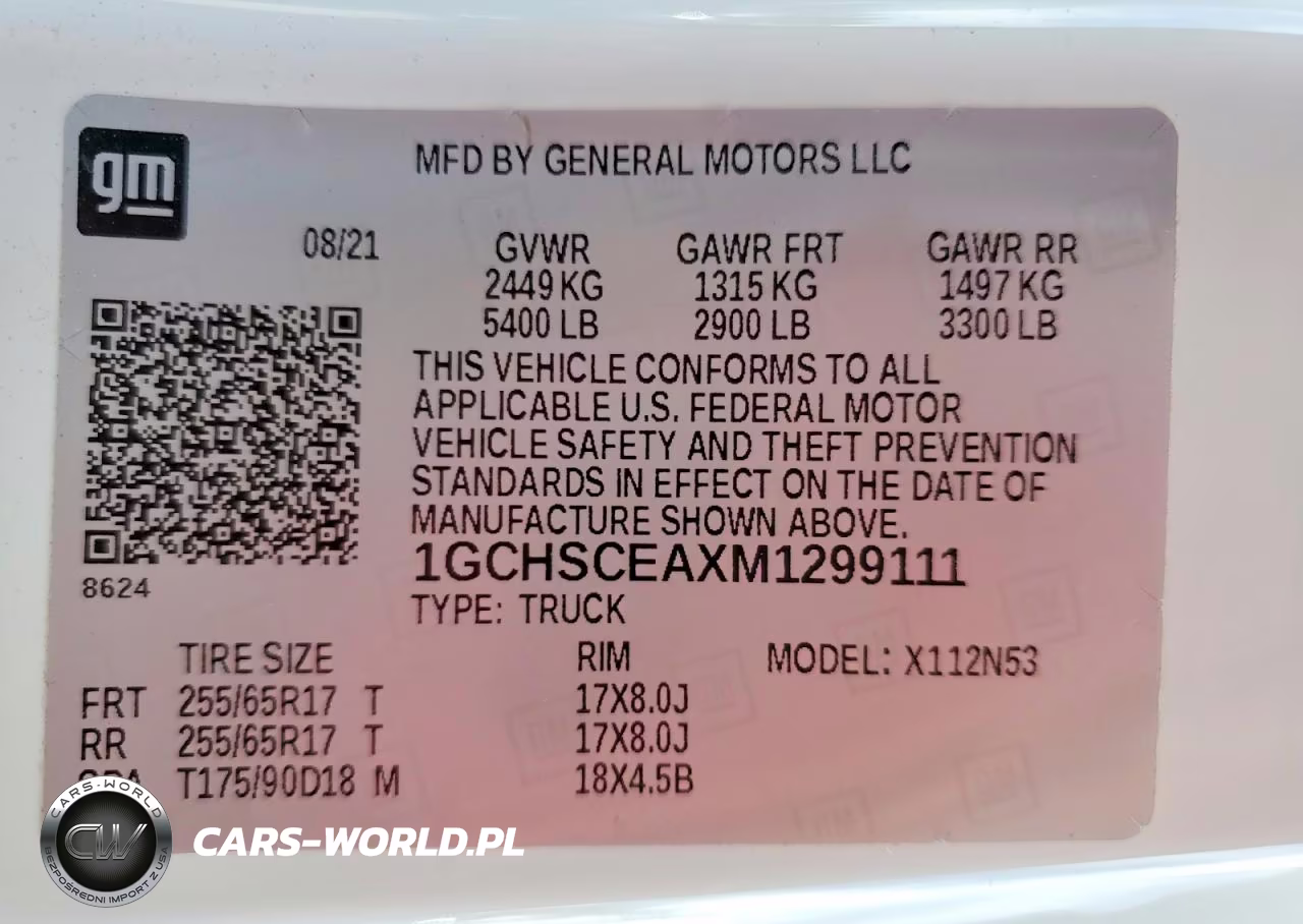 2021 Chevrolet Colorado Lt VIN:1GCHSCEAXM1299111 - 12