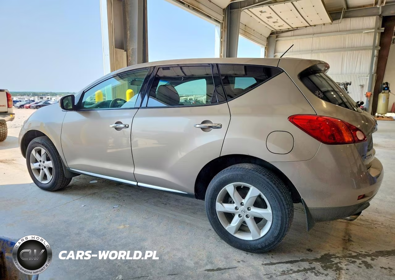 2009 Nissan Murano S VIN:JN8AZ18W19W124012 - 2