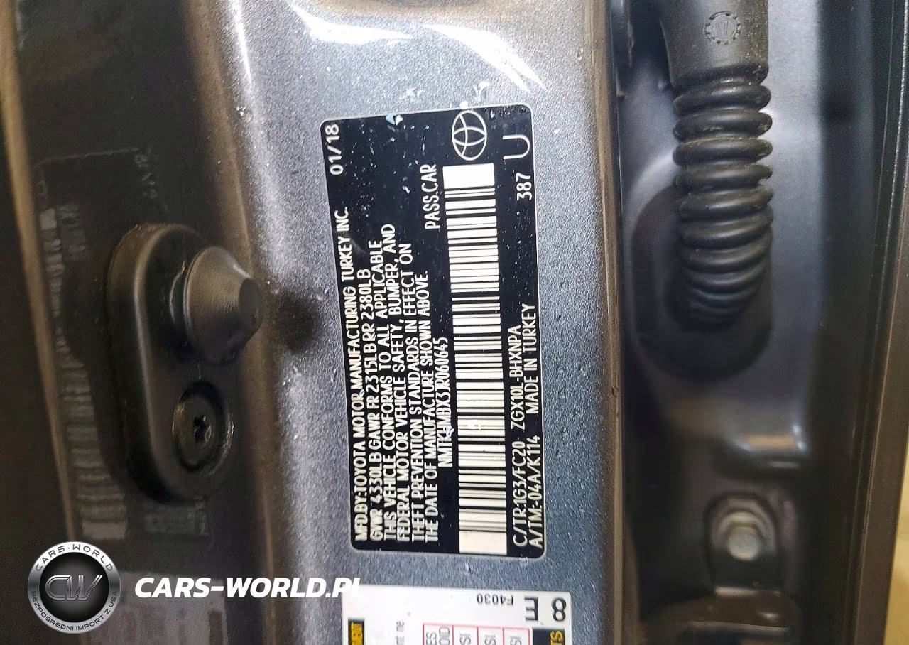 2018 Toyota C-Hr Xle VIN:NMTKHMBX3JR060645 - 13