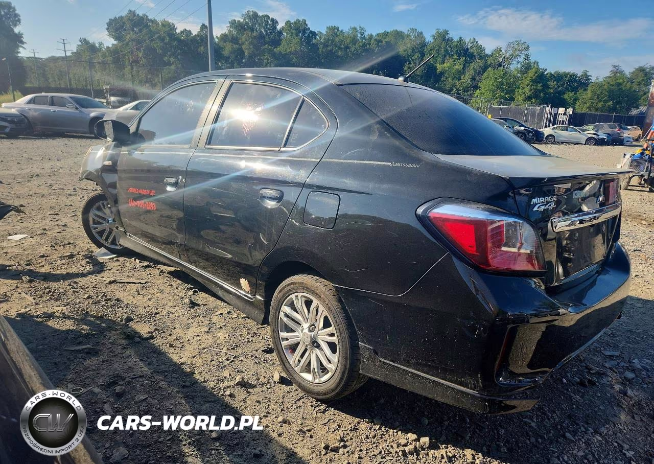 2021 Mitsubishi Mirage G4 Es VIN:ML32FUFJ6MHF04564 - 2