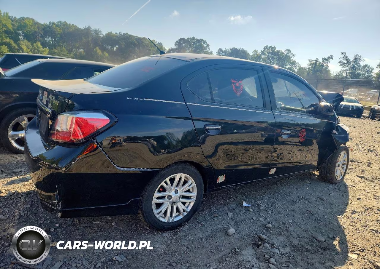 2021 Mitsubishi Mirage G4 Es VIN:ML32FUFJ6MHF04564 - 3