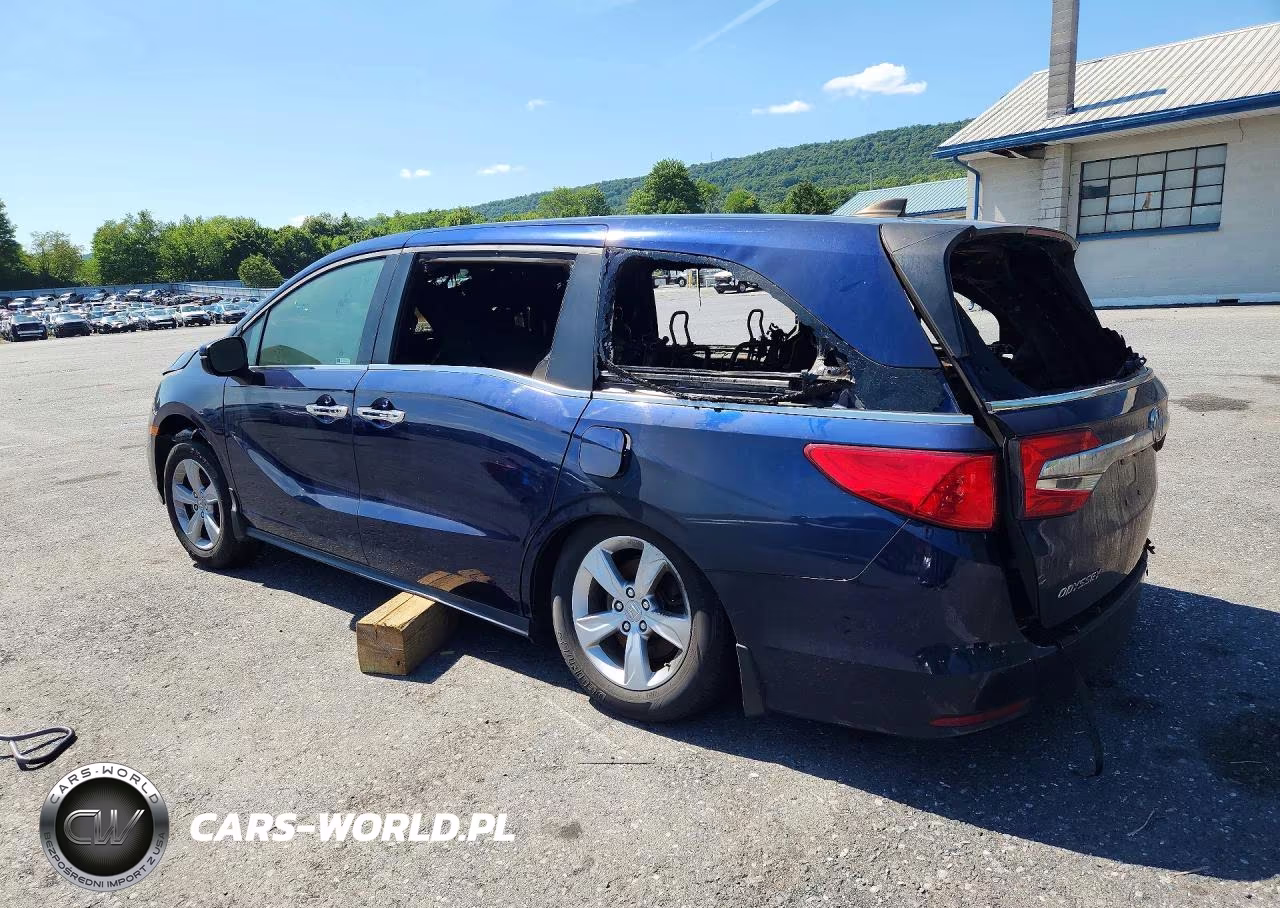 2019 Honda Odyssey Exl VIN:5FNRL6H72KB027532 - 2