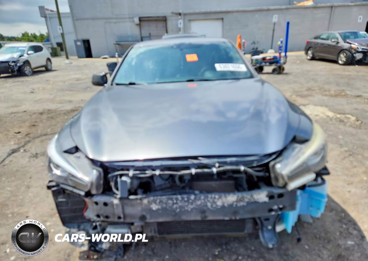 2018 Infiniti Q50 Red Sport 400 VIN:JN1FV7AR9JM700078 - 5
