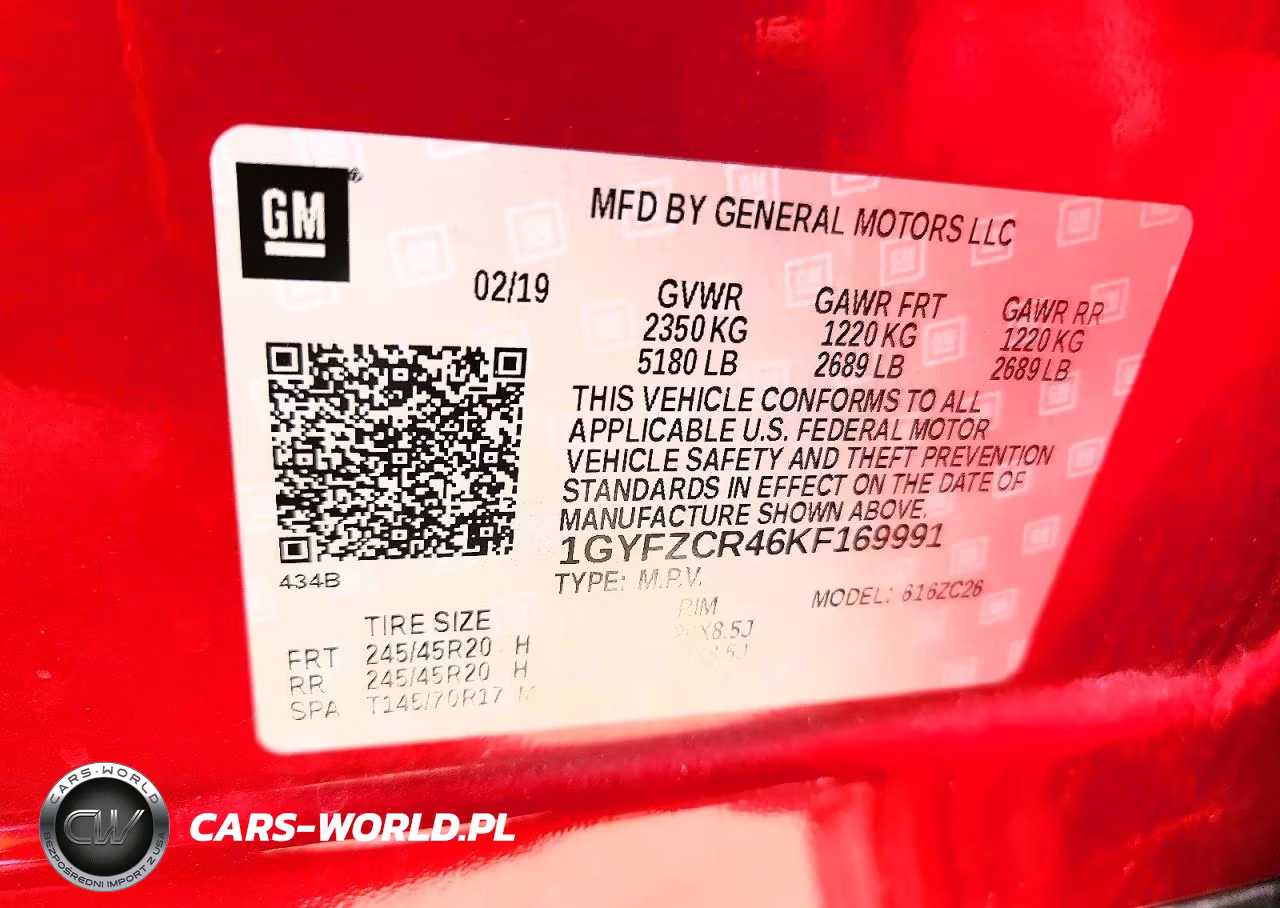 2019 Cadillac Xt4 Premium Luxury VIN:1GYFZCR46KF169991 - 12