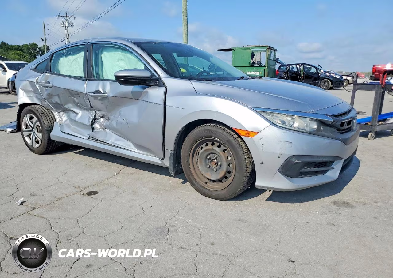 2017 Honda Civic Lx VIN:19XFC2F53HE030435 - 4
