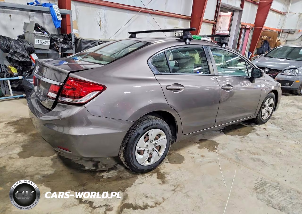 2014 Honda Civic Lx VIN:19XFB2F53EE213185 - 3