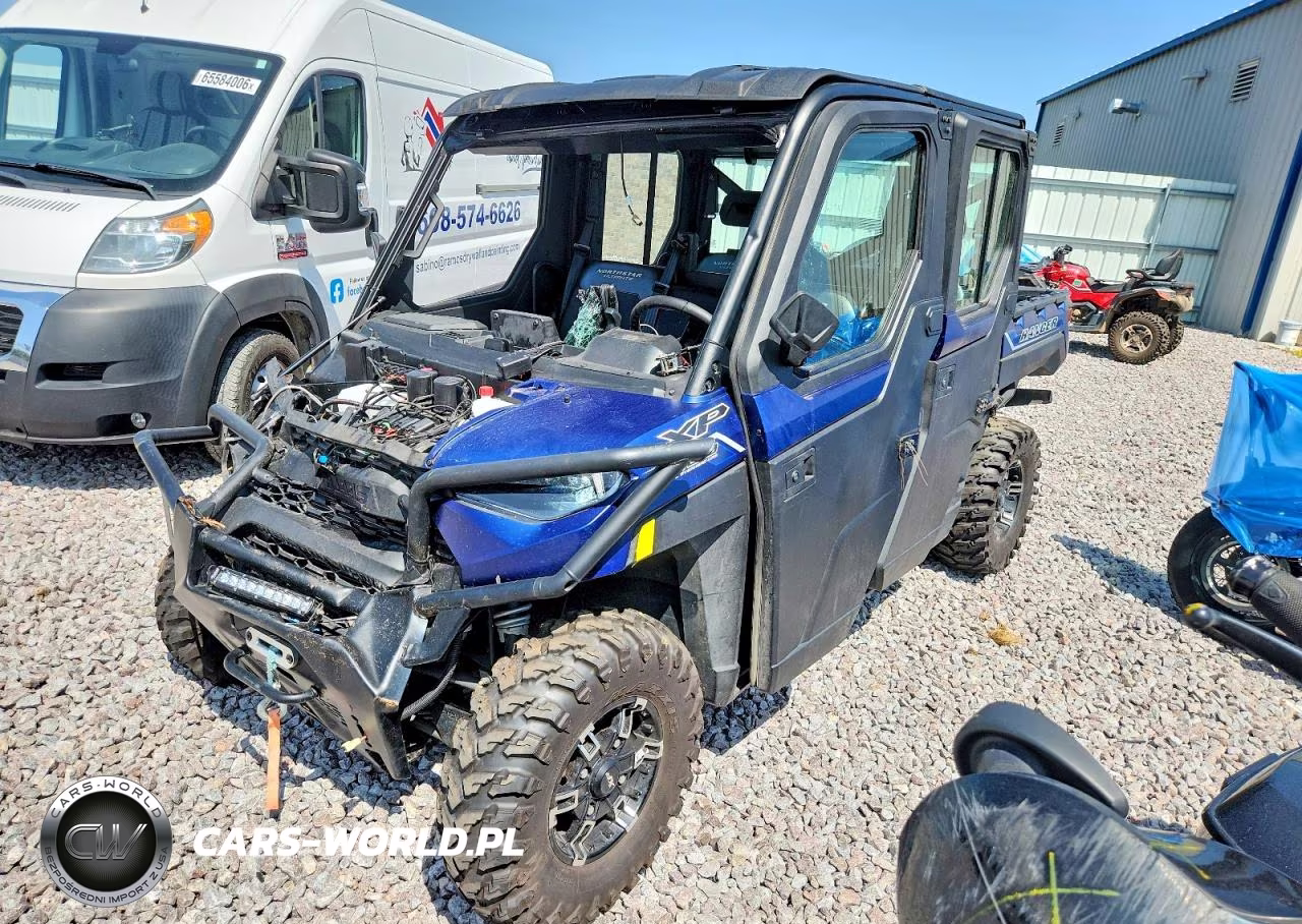 2021 Polaris Ranger Crew Xp 1000 Utility Vehicle VIN:4XARSZ993M8073241 - 2