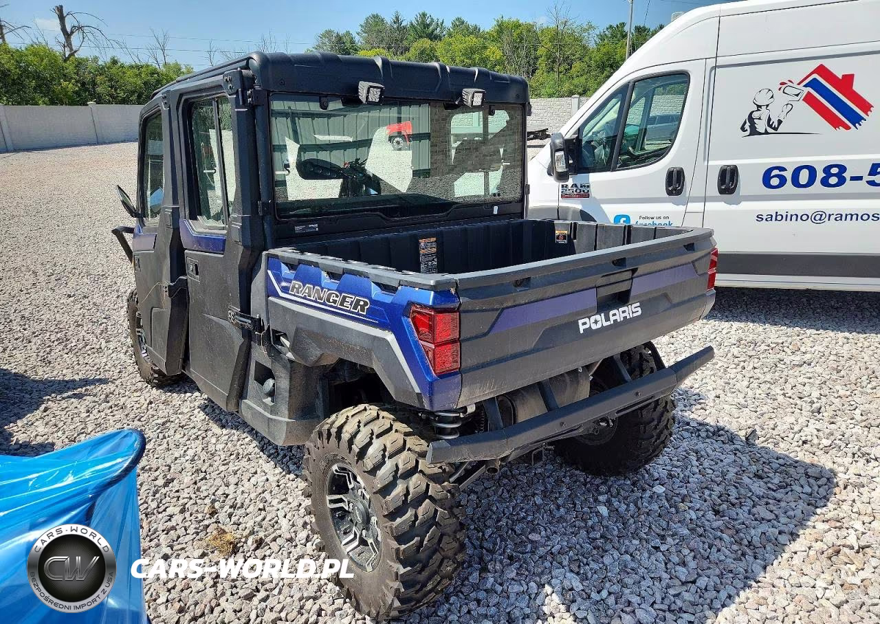 2021 Polaris Ranger Crew Xp 1000 Utility Vehicle VIN:4XARSZ993M8073241 - 3