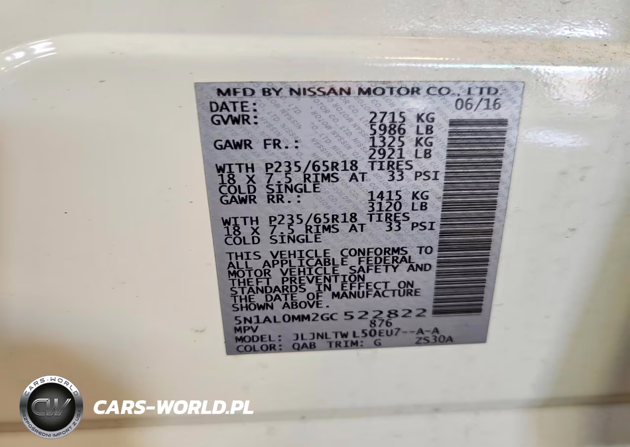 2016 Infiniti Qx60 Base VIN:5N1AL0MM2GC522822 - 14