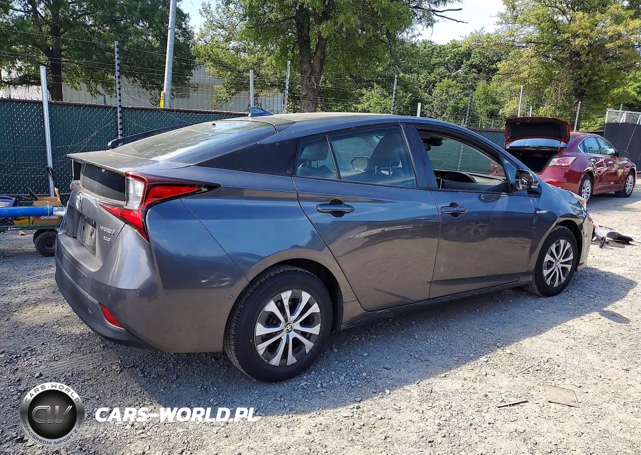 2019 Toyota Prius Xle Awd-E VIN:JTDL9RFUXK3008125 - 3