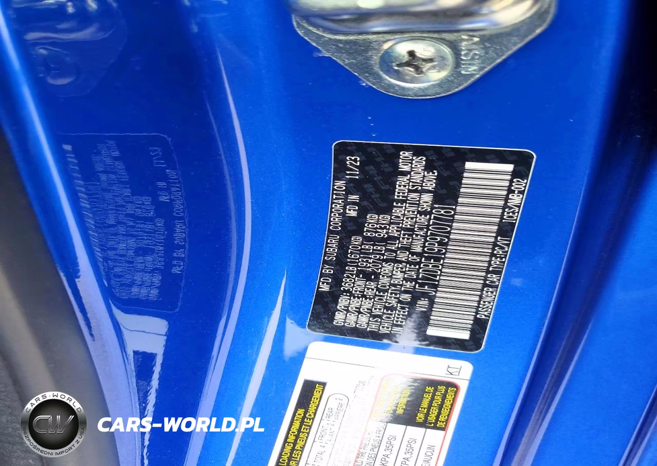 2023 Subaru Brz Limited VIN:JF1ZDBE19P9707781 - 12