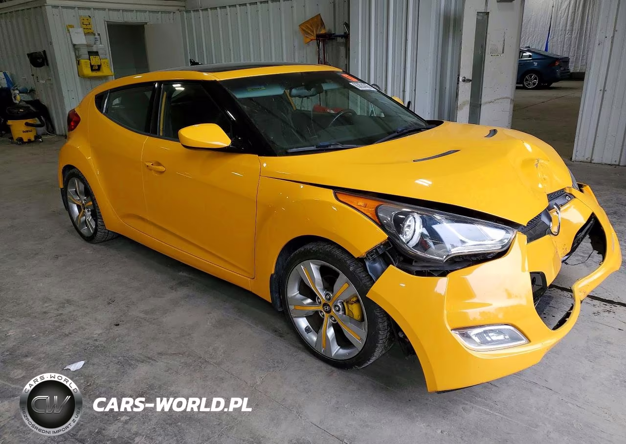 2013 Hyundai Veloster Base VIN:KMHTC6AD3DU123276 - 4