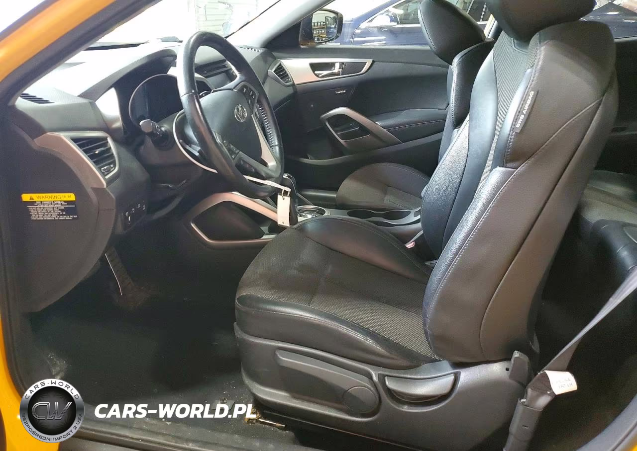 2013 Hyundai Veloster Base VIN:KMHTC6AD3DU123276 - 7