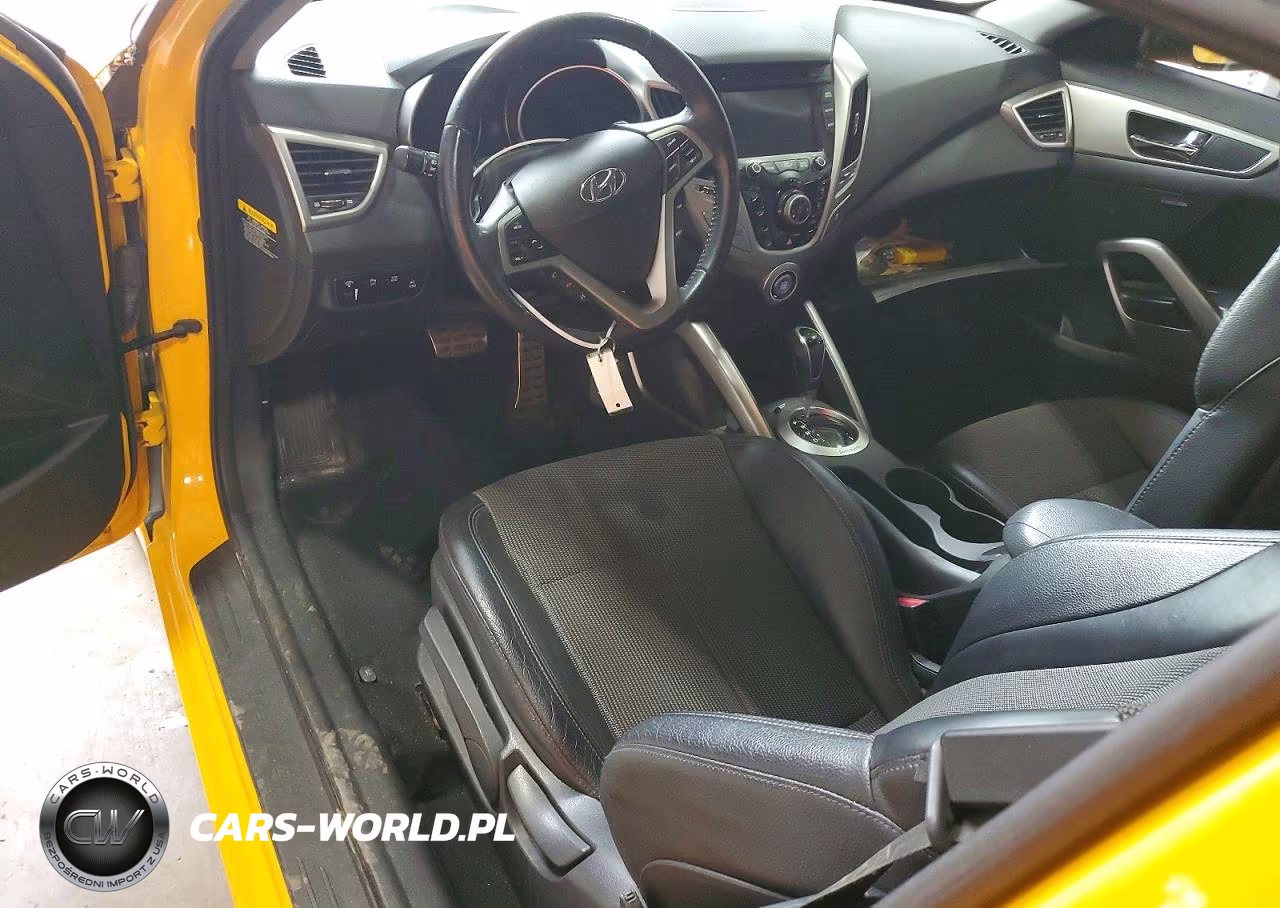 2013 Hyundai Veloster Base VIN:KMHTC6AD3DU123276 - 8