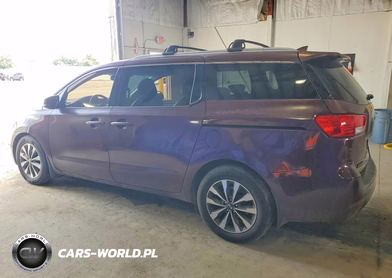 2015 Kia Sedona Sx VIN:KNDMC5C12F6037843 - 2