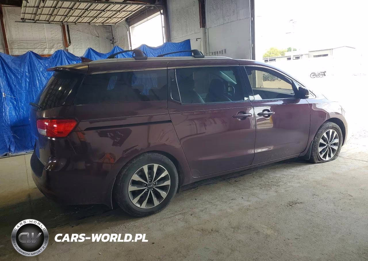 2015 Kia Sedona Sx VIN:KNDMC5C12F6037843 - 3