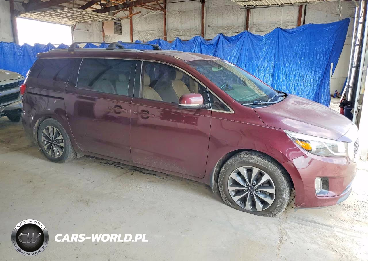 2015 Kia Sedona Sx VIN:KNDMC5C12F6037843 - 4