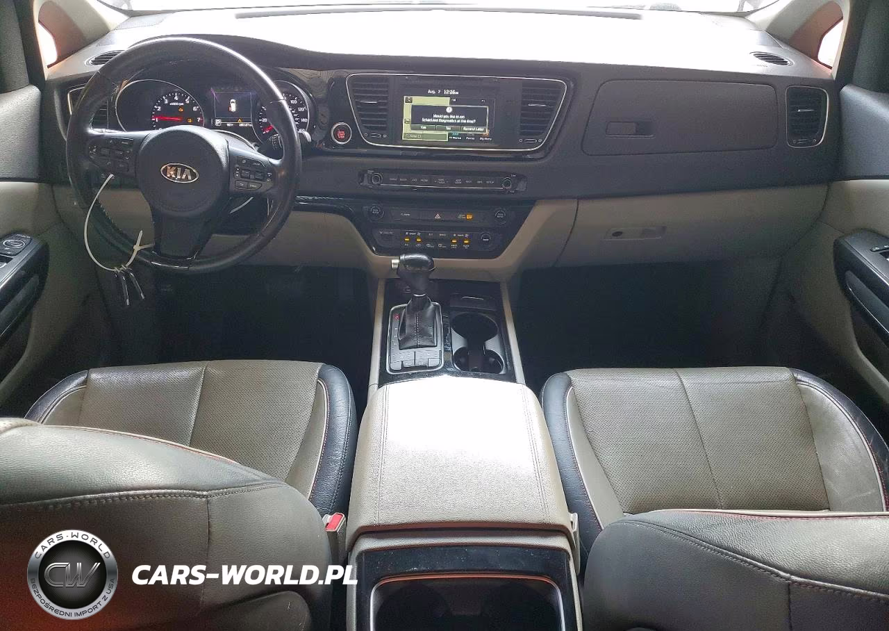 2015 Kia Sedona Sx VIN:KNDMC5C12F6037843 - 8
