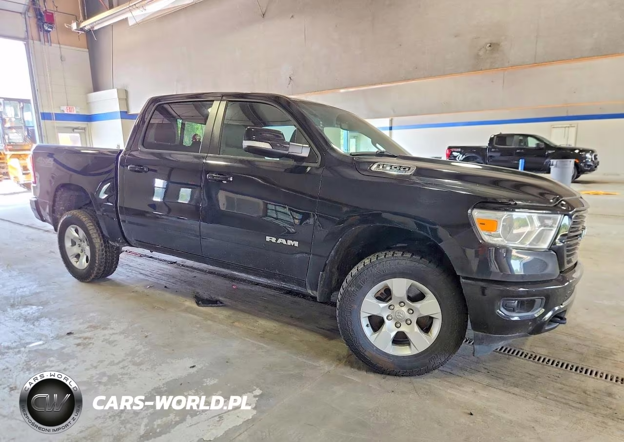 2021 Ram 1500 Big Horn-Lone Star VIN:1C6SRFFT0MN770170 - 4