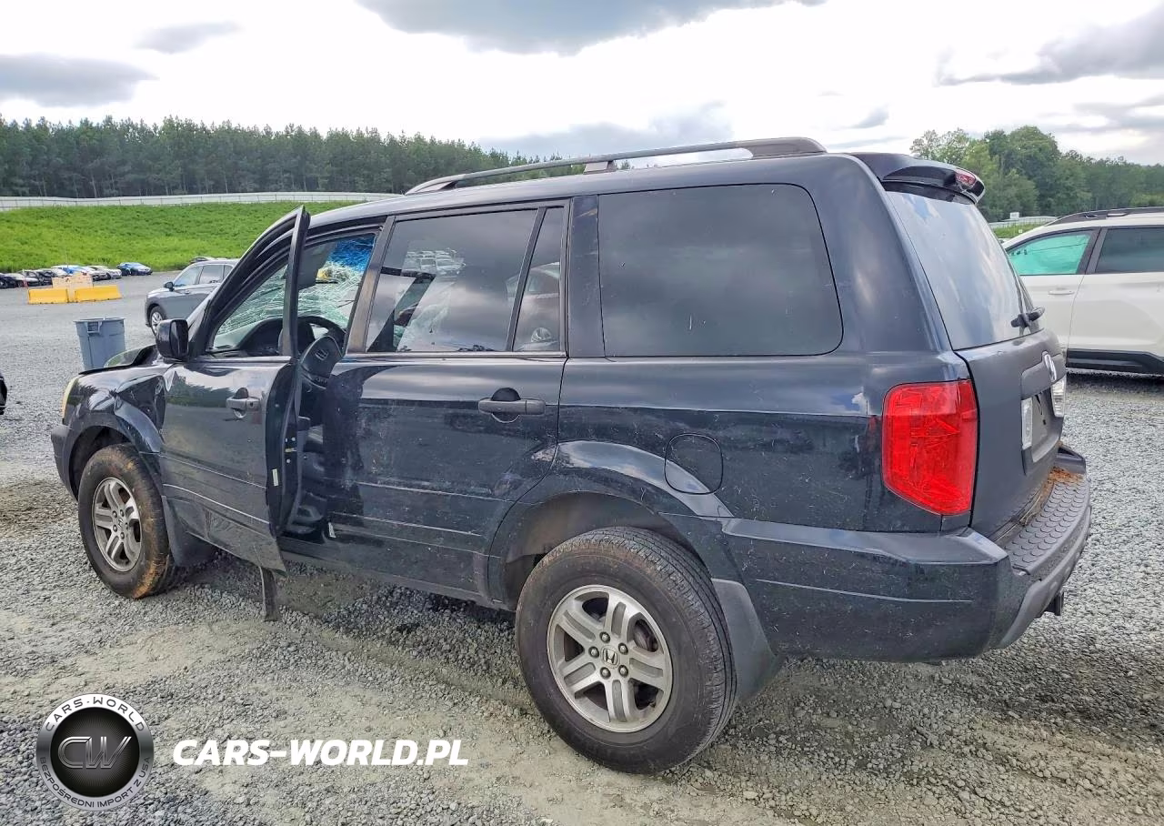 2004 Honda Pilot Exl VIN:2HKYF18584H601947 - 2
