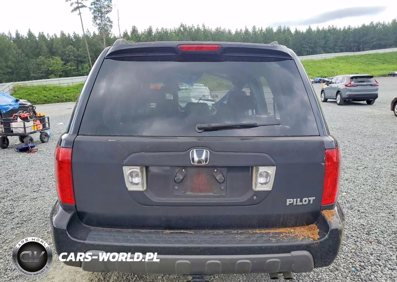 2004 Honda Pilot Exl VIN:2HKYF18584H601947 - 6