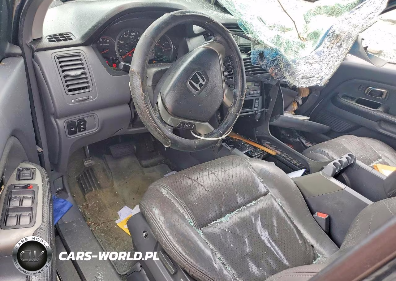 2004 Honda Pilot Exl VIN:2HKYF18584H601947 - 8