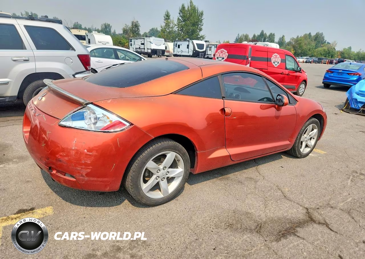 2007 Mitsubishi Eclipse Gs VIN:4A3AK24F27E038574 - 3