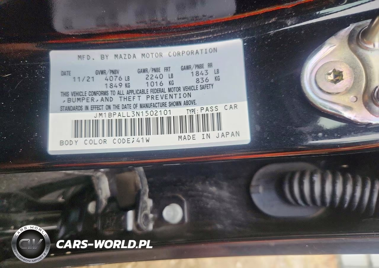 2022 Mazda 3 Preferred VIN:JM1BPALL3N1502101 - 12