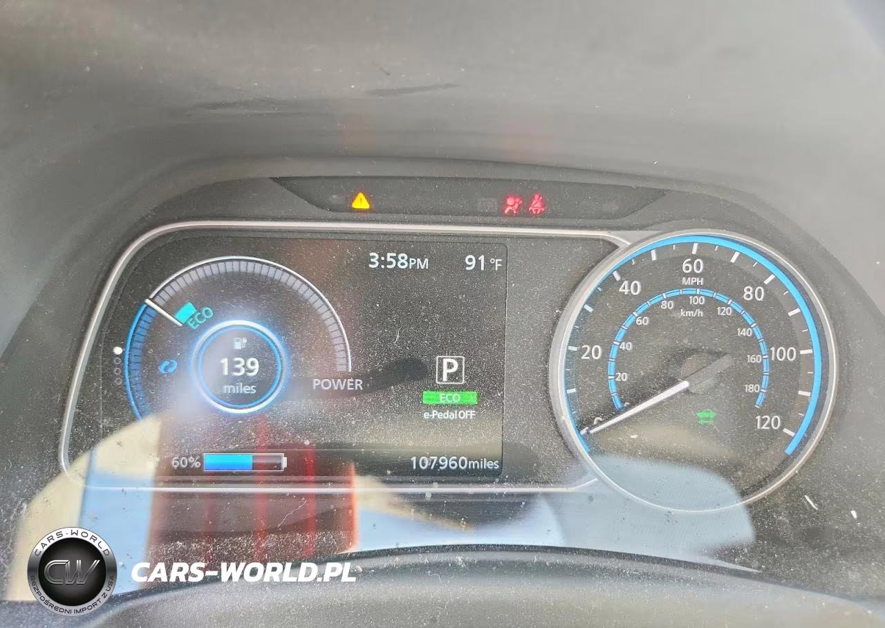 2020 Nissan Leaf Sv Plus VIN:1N4BZ1CP8LC309219 - 9