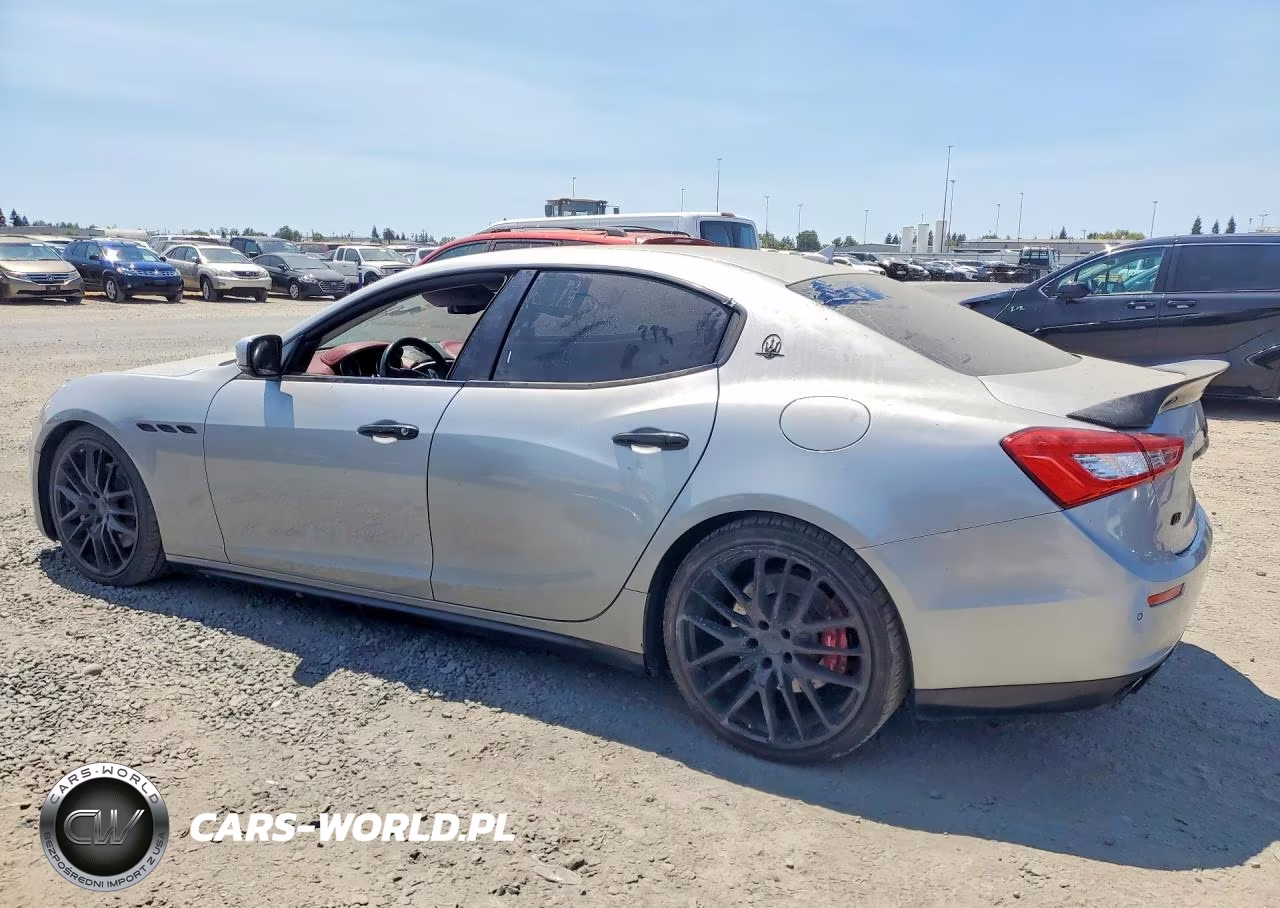 2015 Maserati Ghibli S VIN:ZAM57RTA3F1153450 - 2