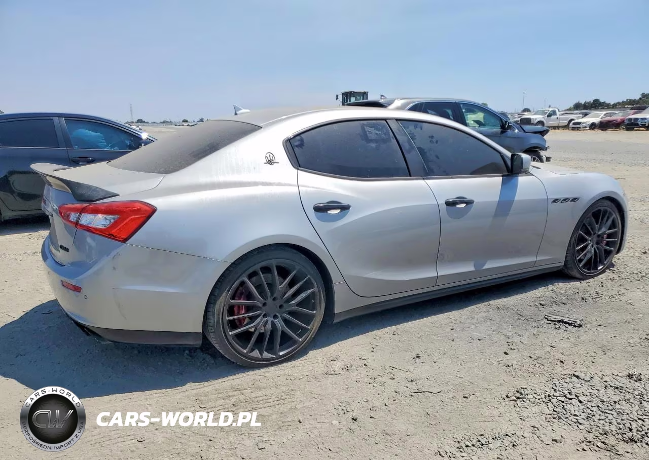 2015 Maserati Ghibli S VIN:ZAM57RTA3F1153450 - 3