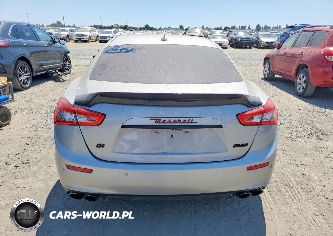 2015 Maserati Ghibli S VIN:ZAM57RTA3F1153450 - 6