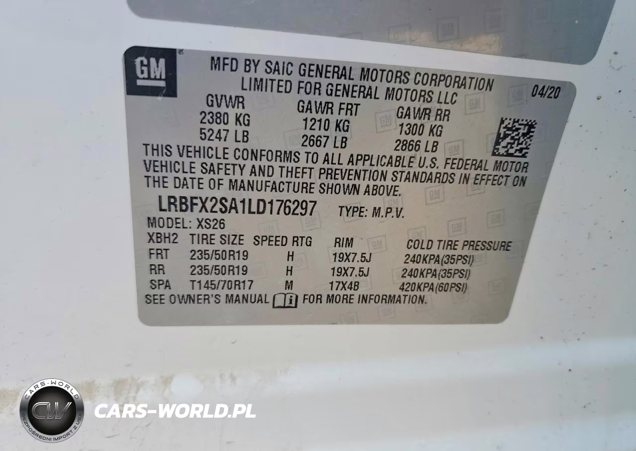2020 Buick Envision Essence VIN:LRBFX2SA1LD176297 - 13