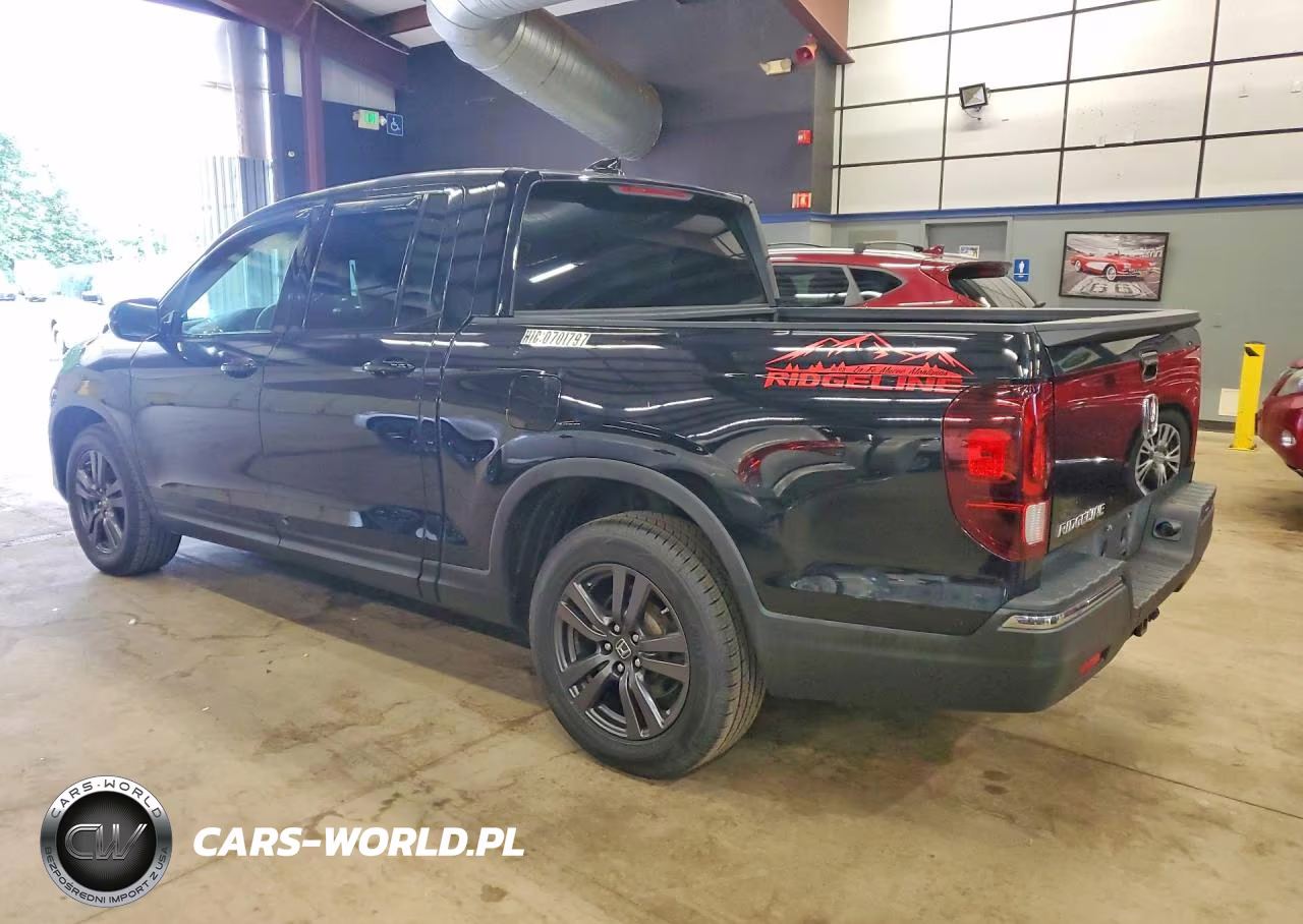 2019 Honda Ridgeline Sport VIN:5FPYK2F19KB005542 - 2