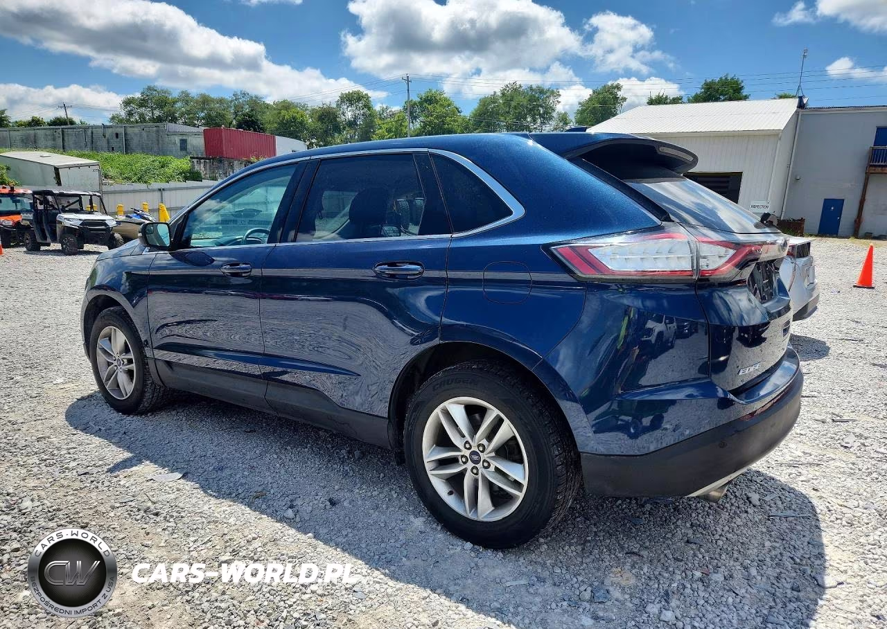 2017 Ford Edge Sel VIN:2FMPK4J94HBB26378 - 2