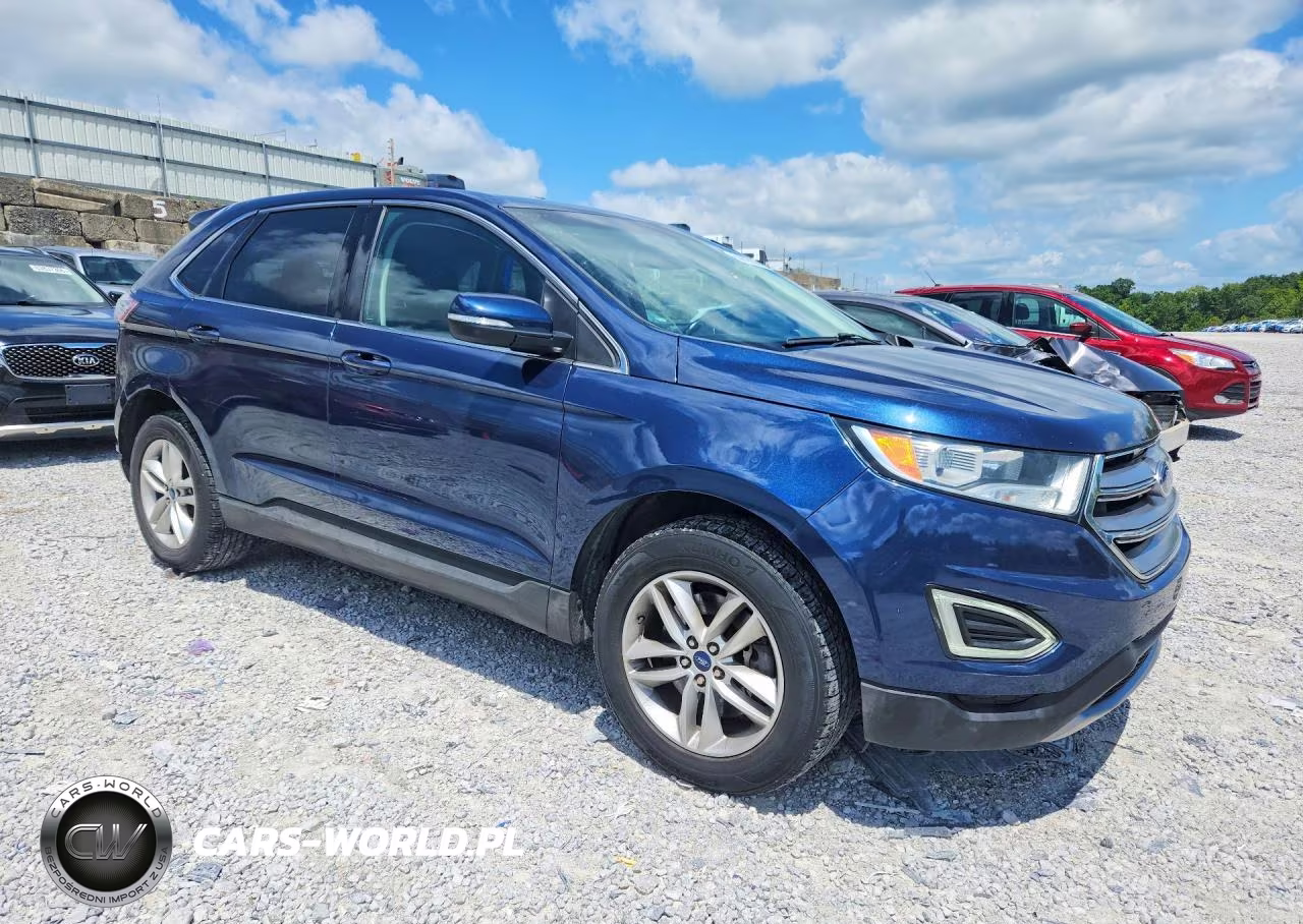 2017 Ford Edge Sel VIN:2FMPK4J94HBB26378 - 4