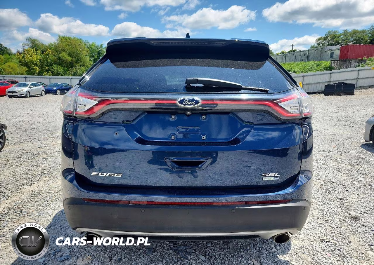 2017 Ford Edge Sel VIN:2FMPK4J94HBB26378 - 6