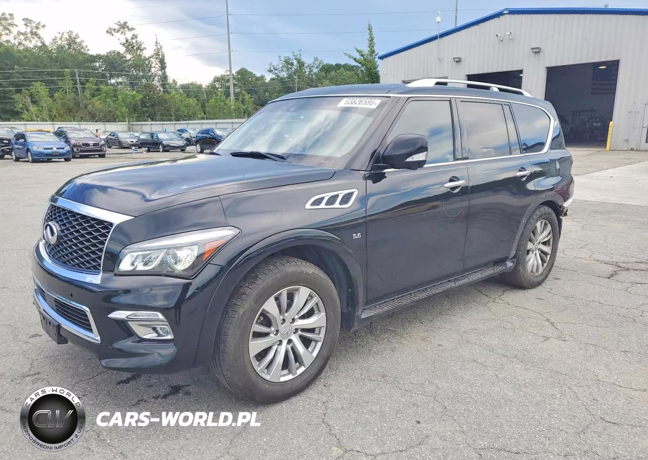 2017 Infiniti Qx80 Base VIN:JN8AZ2NF6H9642673 - 1
